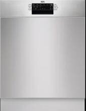 AEG FUS6491CZM 6000 SatelliteClean Unterbau-Geschirrspüler, 60 cm, AirDry, MaxiFlex Besteckschublade, Edelstahl