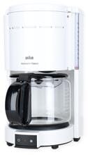 Braun Aromaster Classic KF 47/1 Filterkaffeemaschine, 1000 W, 10 Tassen, Anti-Tropf-System, Abschaltautomatik, weiß