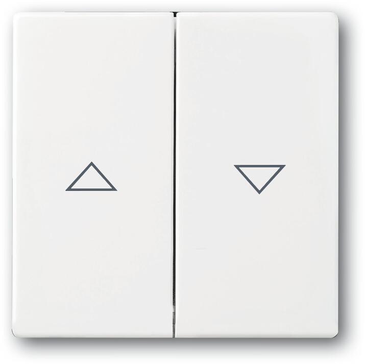 Busch-Jaeger 1785 JA-84 Wippe mit Aufdruck "Pfeile", Solo, studioweiß (2CKA001751A2756)