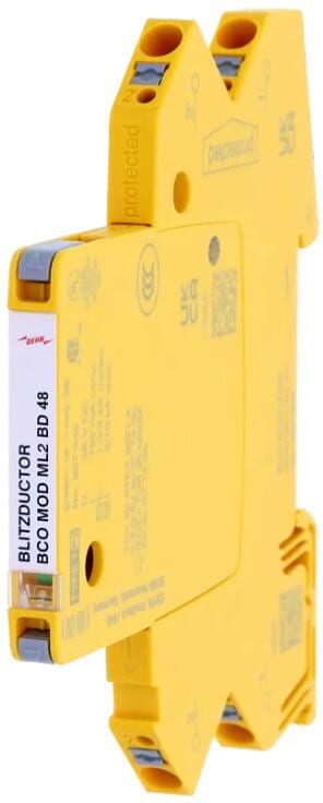 Dehn BCO ML2 BD 48 Modularer Kombiableiter für 1 Doppelader BLITZDUCTORconnect mit Defektanzeige (927245)