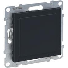 Legrand SEANO Blindabdeckung & Mosaic-Adapter, für Schalterprogramms Mosaic, anthrazit lackiert (765901)