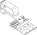 K2 Systems Dachhaken SingleHook 2G für Stahldachplatten-Dächer, verstellbar, silber (2000636)