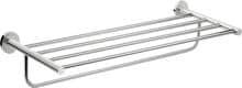 hansgrohe Logis Universal Handtuchablage mit Handtuchhalter, Messing, Chrom (41720000)