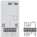 ELDAT RCL07E5002B01-02K Ruf-Empfänger 2-Kanal, Batterie-Unterspannungs-Auswertung/Rufanzeige weiß