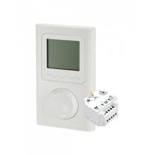 Dimplex BRTU 201F Funk-Raumtemperaturregler mit UP-Funkempfänger, zur Unterputzmontage des Empfängers, mit Thermostat (375950)