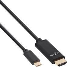 InLine USB Display Kabel, USB-C Stecker zu HDMI Stecker