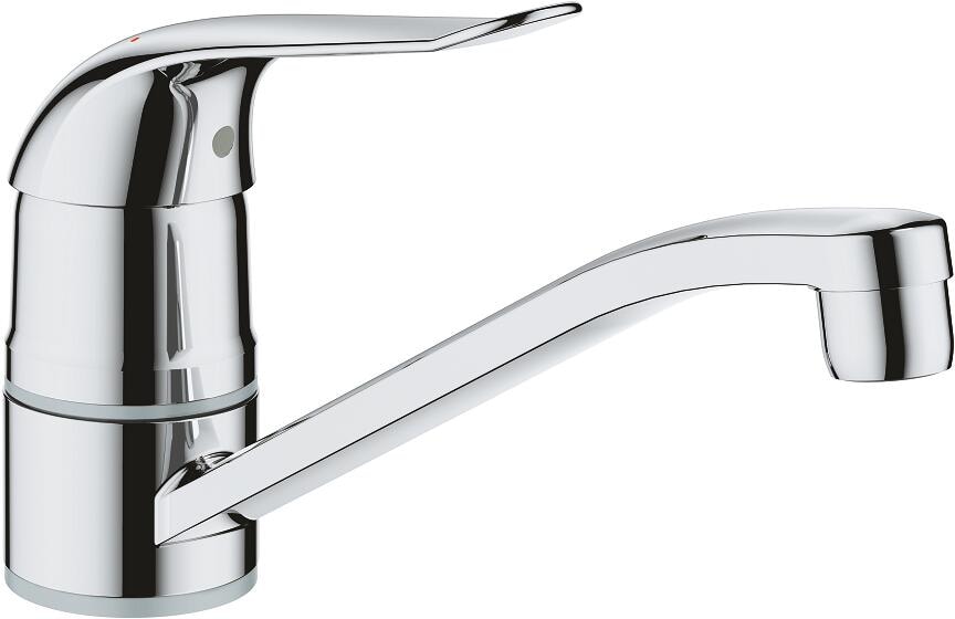 GROHE Euroeco Waschtisch Einhebelmischer - Verchromt, 170 Mm, Mit Absperrbaren S-Anschlüssen