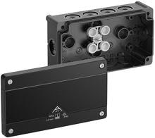 Spelsberg Abox 025/2-L/sw Abzweigkasten IP66, 152x87x52mm, schwarz (802 002 01)