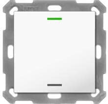 MDT BE-TAL55T1.01 Taster Light 55 1-fach, Ausführung Neutral, mit Temperatursensor, reinweiß glänzend