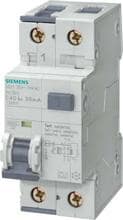 Siemens 5SU1354-4KK16 FI/LS-Schalter, 10 kA, 1P+N, Typ F, superresistent K, 30 mA, C-Char, In: 16 A, Un AC: 230 V