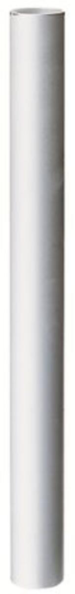 Werma Rohr D25mm 250mm lang SR für Dauerleuchte 800, Länge 250 mm, Ø 25 mm, Aluminium, silber (975.840.25)