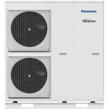Panasonic Aquarea T-CAP, Kombi-Hydromodule, Generation "H", Heizen und Kühlen, AQC (SuperQuiet), dreiphasig, R410A (WH-UQ16HE8)