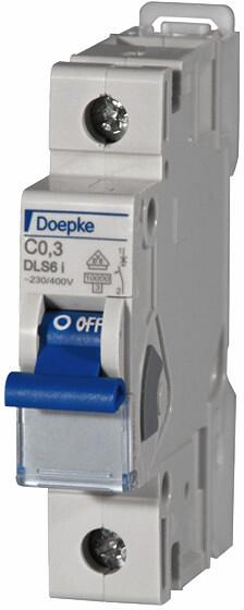 Doepke DLS 6I C32-1 Leitungsschutzschalter 10kA, 1-Polig, C-Charakteristik, 32A (09916206)