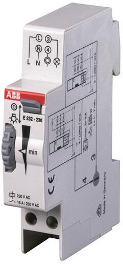 ABB E232-230 Treppenlicht-Zeitschalter 240V, 16A