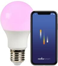 Nordlux Smart E27 Leuchtmittel, A60 Colour, 2200-6500K, 806L, 8W, dimmbar, weiß (2270072701)