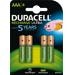 DURACELL Akku Stay Charged Micro AAA 4er Pack 1,2V 900mAh