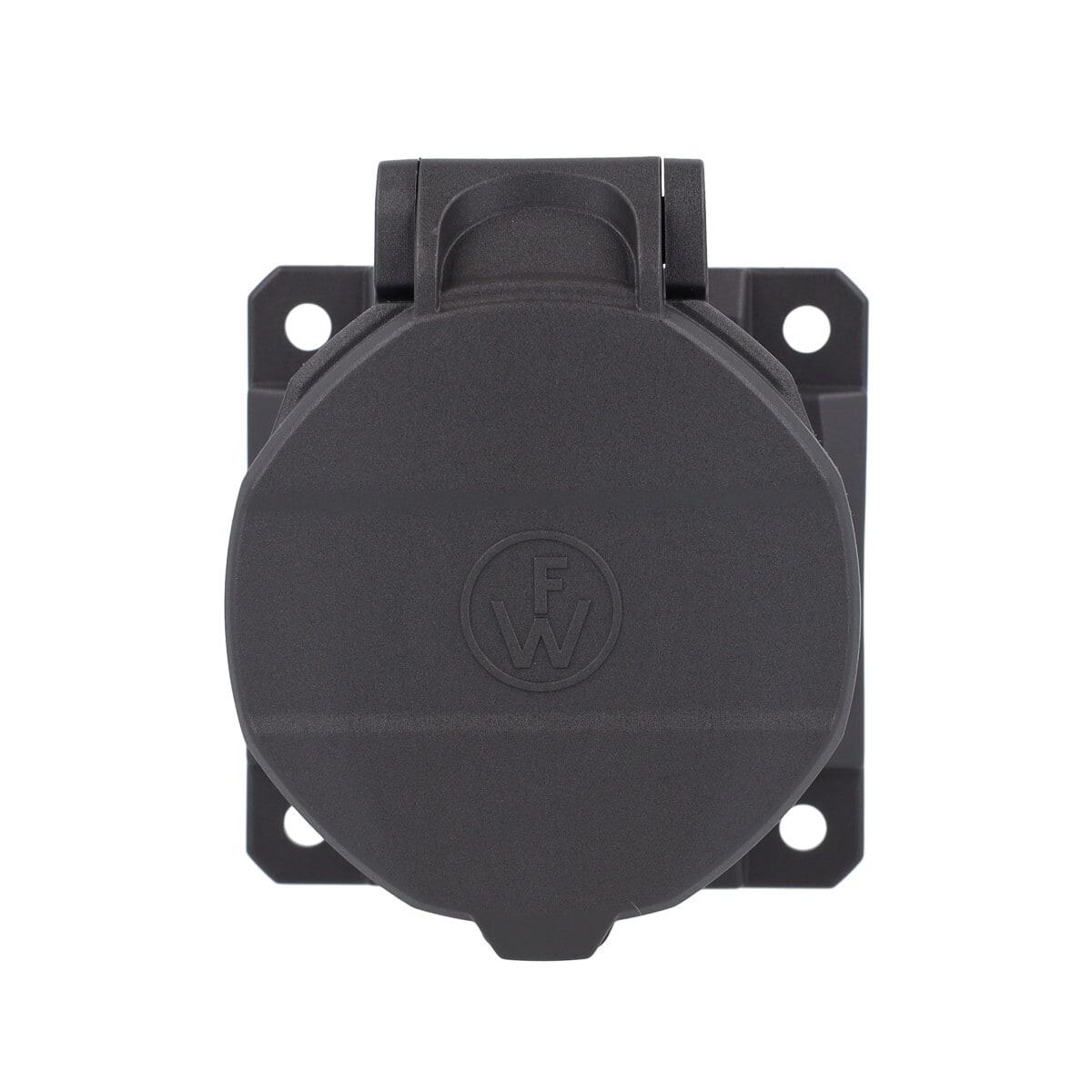 Presa Elettrica Industriale IP54 Jung – 1 Scomparto, Grigio Chiaro, Resistente All'Acqua, Senza Protezione Bambini, 250V/50Hz, 10/16A - 2