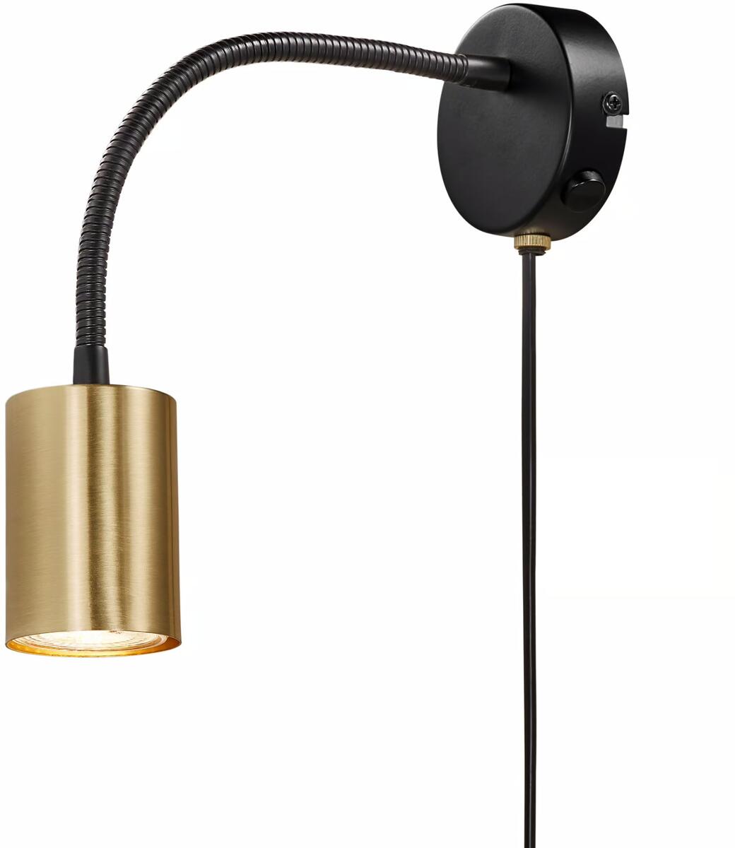 Nordlux Explore Flex Wandleuchte, GU10, 7W, messing (2113261035)