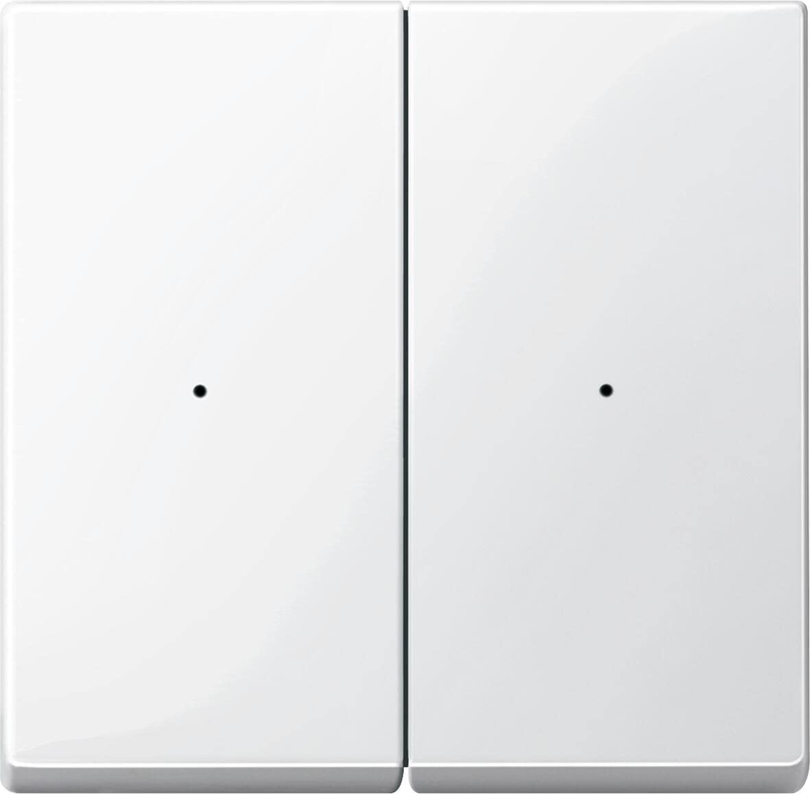 Merten 619219 Wippen für Tastermodul 2fach, polarweiß glänzend