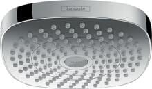 hansgrohe Croma Select E Duschkopf 180 2 Strahlarten wassersparend, Kunststoff, 9 l/min, 187 x 187 mm, Chrom (26528000)