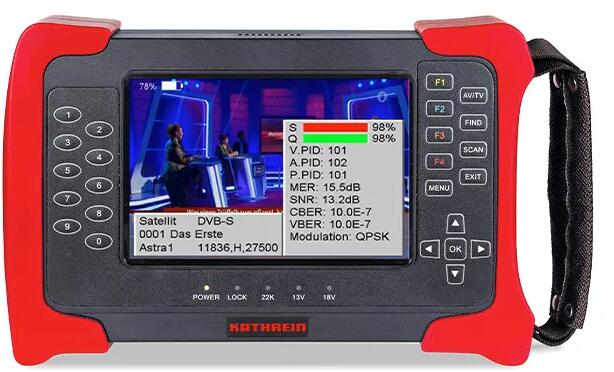 Kathrein MSK 20 Kombi-Messgerät für Satellit, Kabel und Terrestrik (217500003)