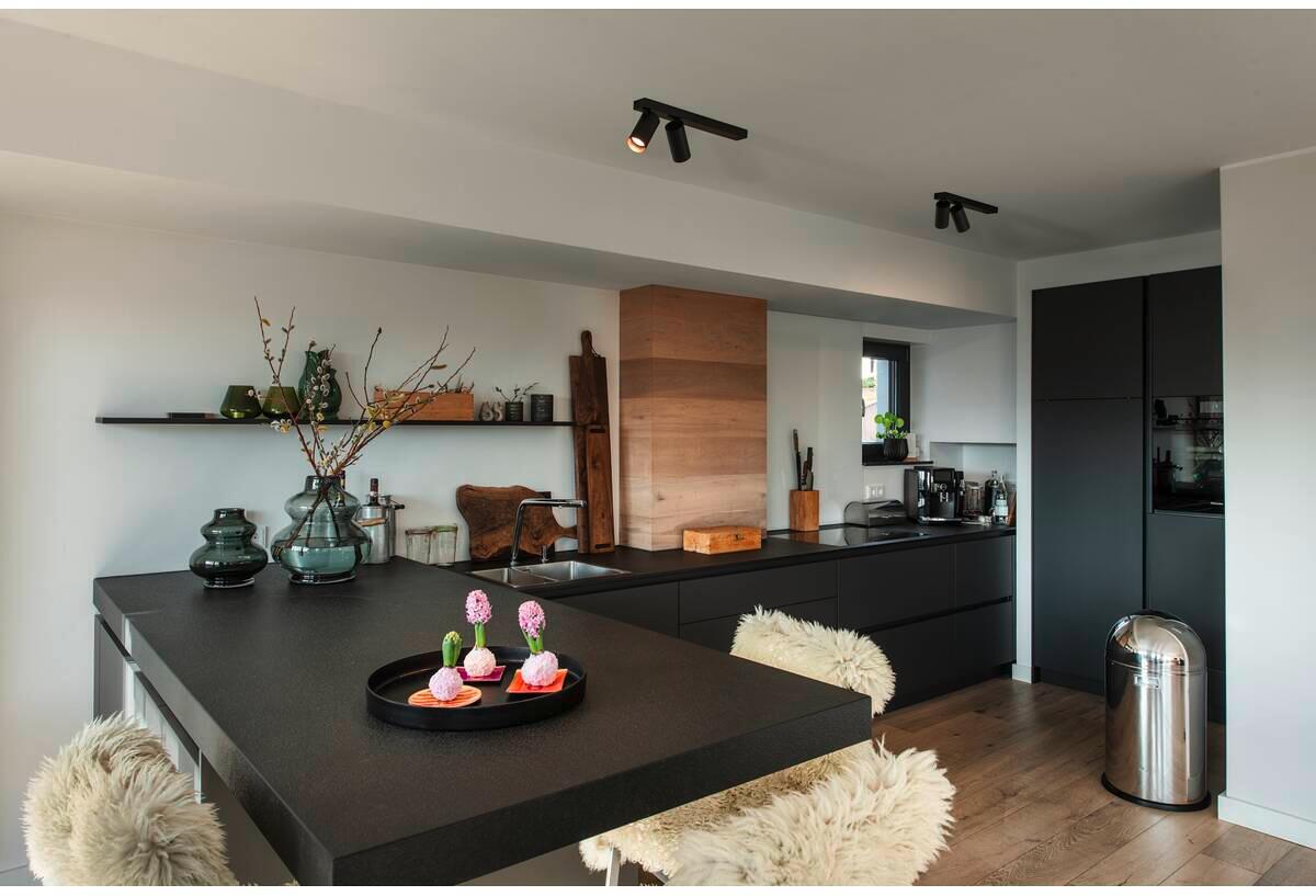 SLV KAMI Deckenaufbauleuchte Double - 2x Max. 10W GU10 In Weiß/schwarz