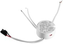 Brumberg LED-Rundkonverter, 350mA, DALI dimmbar, 2,1-9W, IP20, weiß 