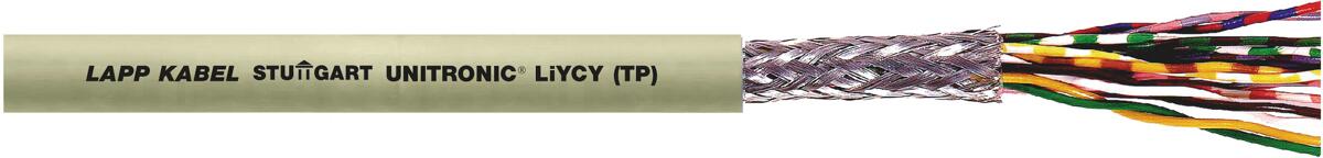 Lapp UNITRONIC LiYCY (TP) 4x2x0,75 Datenleitung Niederfrequenz, PVC, grau, 100m (0035822/100)