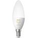 Philips Hue White Ambiance Smarte LED Lampe, Kerze, E14, 5,2W, 470lm, 4000K (929002294403)
