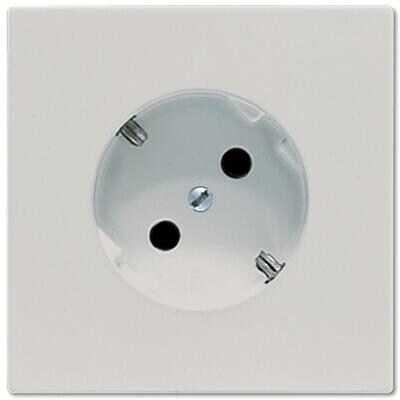 Jung LS520-45LG SCHUKO Steckdose 45°, 16 A 250 V, LS 990, lichtgrau