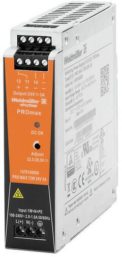 Weidmüller PRO ECO 72W 24V 3A Stromversorgung (1469470000)