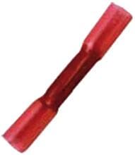 Intercable ICIQ1WSV isol. Stoßverbinder, 0,5-1qmm, rot, mit Schrumpfisolation (180869)