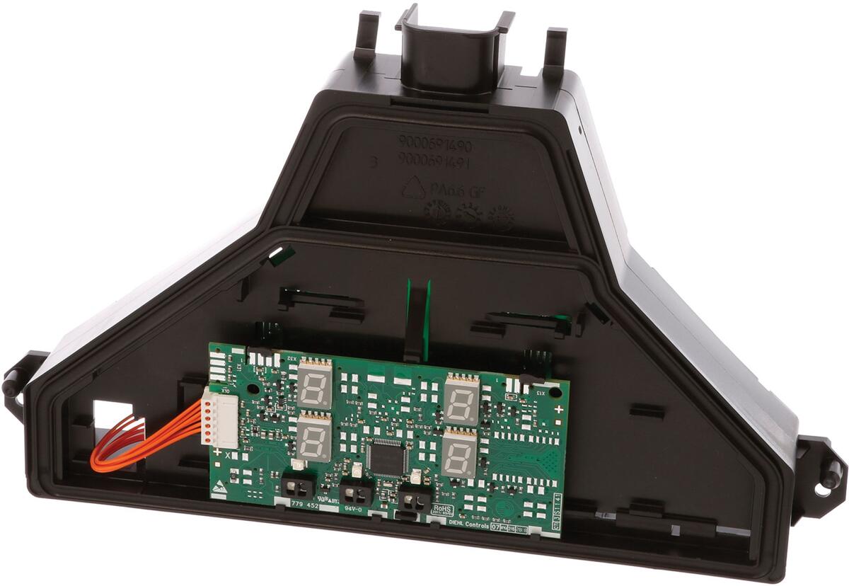 Bosch Siemens 11028919 Reparatursatz, Anzeigeplatine YL230-22 und Relaisplatine YL232-62, mit Gehäuse