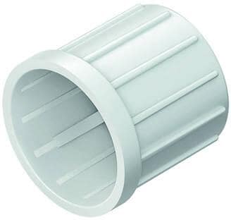 Kleinhuis 1590M25 Endtülle, 25 mm, halogenfrei, lichtgrau