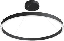EVN DROP SWING LED Pendelleuchte, rund, IP20, 220-240V/AC/DC, 80W (40W Down und 40W Up), 3000K, 4000K, 3440lm, 3680lm, schwarz (RTS800925)