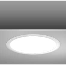 RZB Toledo Flat Round LED-Einbau-Downlight, 30W, 4000lm, 3600K, IP40, Aluminium-Druckguss, weiß (901585.002.1)
