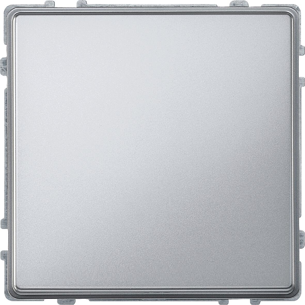 Merten 348360 Blindabdeckung, Aquadesign IP 44, aluminium