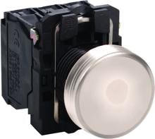 Schneider Electric XB5AVM1 LED-Leuchtmelder, 22 mm, weiß
