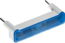Berker 16883500 LED-Aggregat, 230 V, für Schalter/Taster, W.1, blau