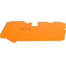 Wago 2110-1392 Abschluss- und Zwischenplatte, 1mm dick, orange
