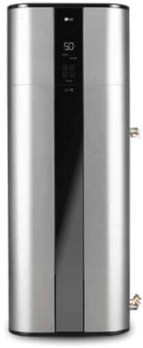 LG THERMA V R134a Warmwasserwärmepumpe, 270 Liter, 2,0 + 2,0 kW, Weißaluminium (WH27STR2.FA)