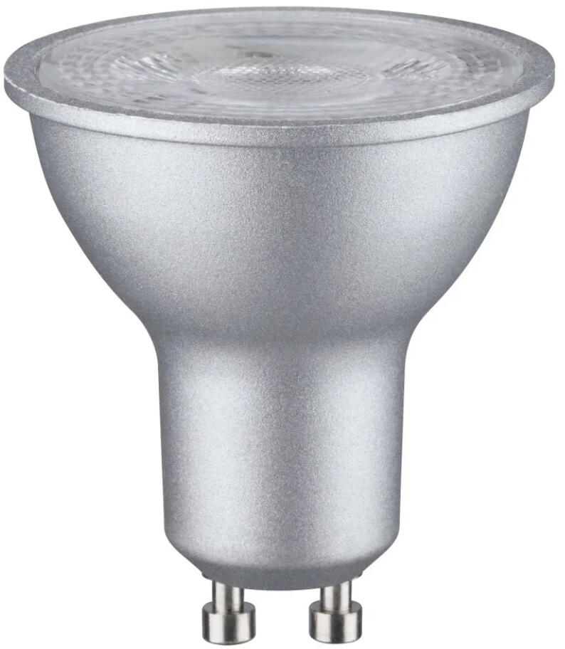 Paulmann Standard 230V LED Reflektor GU10 460lm 7W 2700K, dimmbar, chrom matt (28753)