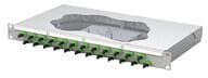 Metz Connect Patchfeld OpDAT, fix2, splice, grau