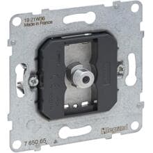 Legrand SEANO Einsatz Anschlussdose F-Type, Anschlussdämpfung: 1,5dB, SAT: 0 – 2400MHz (765065)