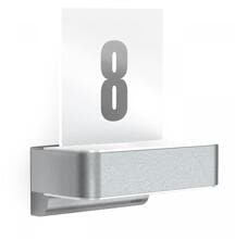 Steinel L 820 SC Sensor-LED-Außenleuchte mit Bewegungsmelder, 9,8W, IP44, silber (087579)