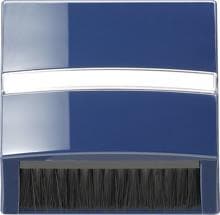 Klappbare Abdeckhaube für Geräte mit Abdeckung (50 x 50 mm) und Schrägauslass, Blau, S-Color, Gira 068246