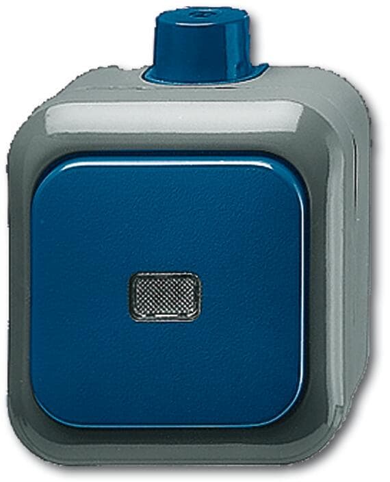 Busch-Jaeger 2601/7 WDI Wippschalter, Kreuzschaltung, Busch Duro 2000, IP66 (2CKA001084A0805)