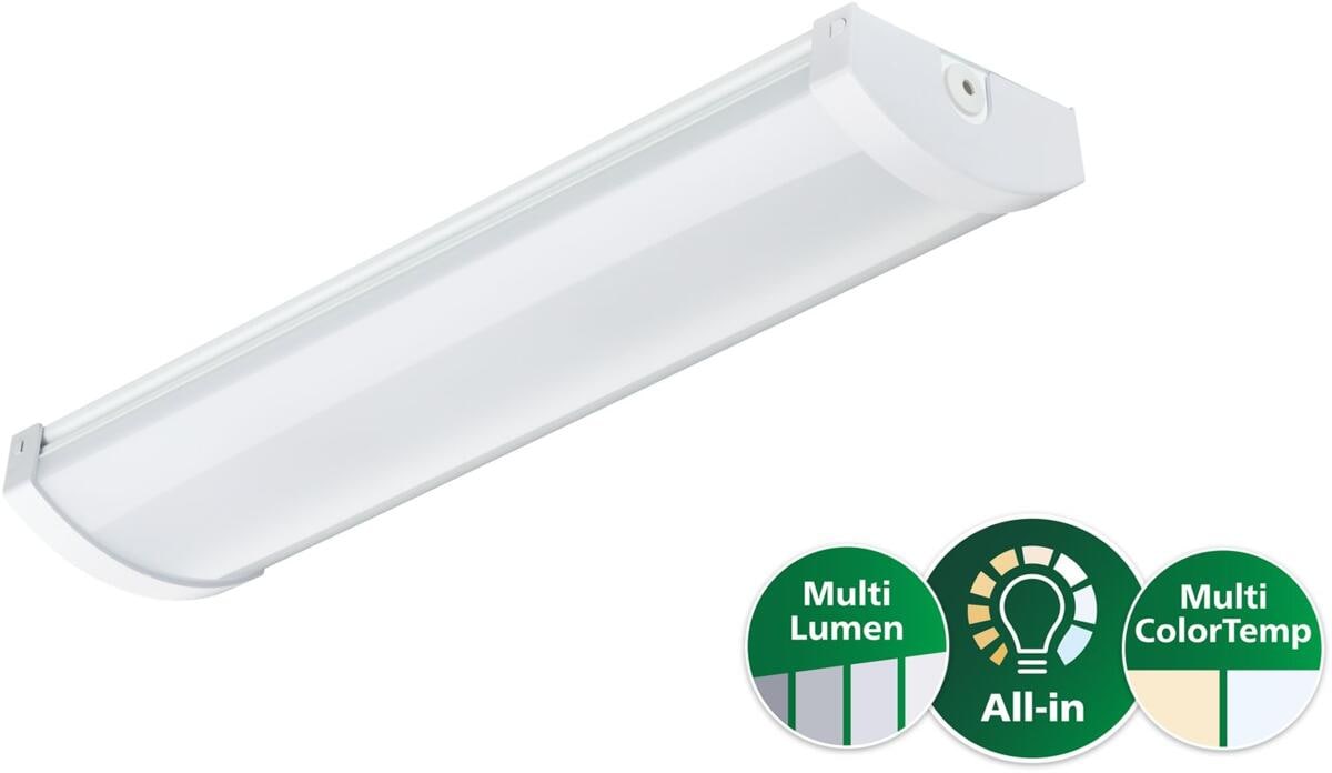 Philips SM155C 17_26S/830_840 PSU TW3 PI5 L602 CoreLine FastSet, LED-Anbauleuchte, All-in MultiColour/MultiLumen, 12/14/17/20W, 2600lm, 3000/4000K, Lä