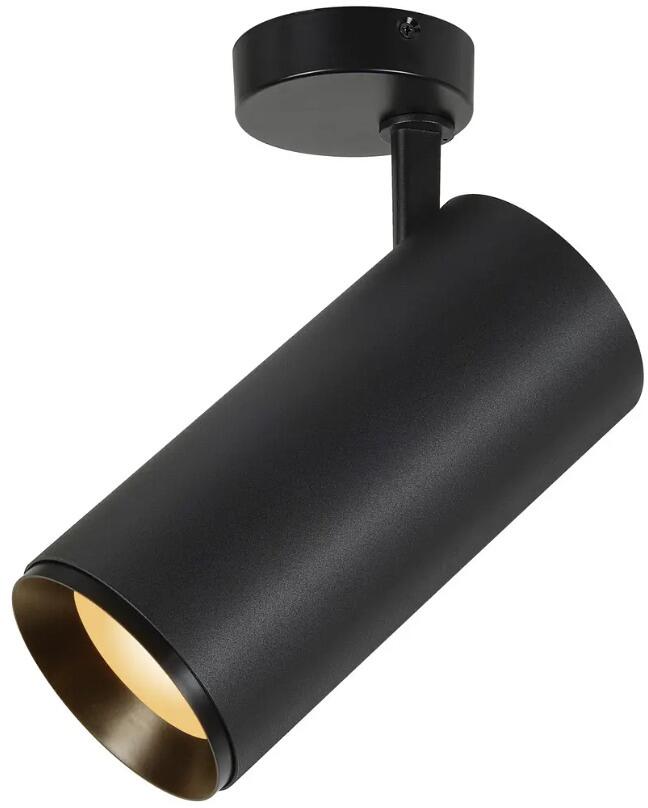 SLV NUMINOS SPOT XL PHASE Deckenaufbauleuchte, 36W, 2700K, 60°, schwarz (1006085)