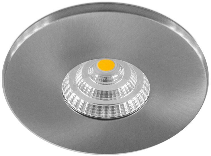 EVN MAGNETO LED Deckeneinbau, rund, IP44, 200-240V, 4,5W, 3000K, 380lm, chrom matt (L44041502)